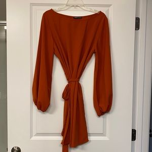 Burnt Orange Dress